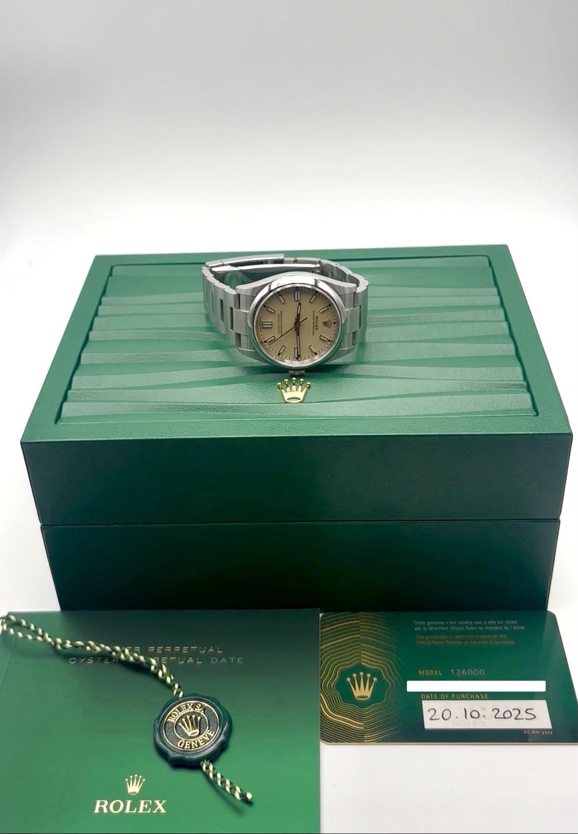 Rolex oyster 2025